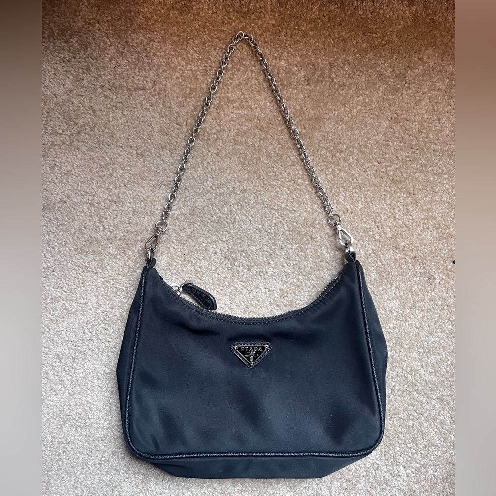 Black Prada Malano Hand Bag